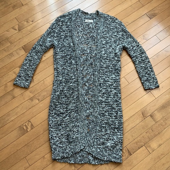 Hollister | Crochet open front cardigan
